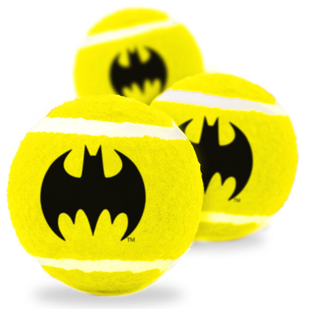 Batman Squeaky dog Tennis Balls
